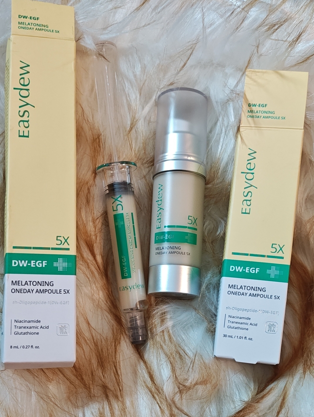 DW-EGF Melatoning OneDay Ampoule 5X - Green